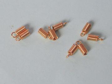 spir�l. koncovka 2mm \\\"zlat�\\\"