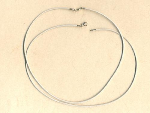 Ko�en� n�hrdeln�k 2mm / 45cm b�l�
